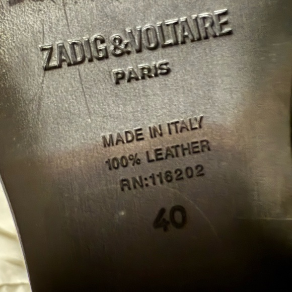 Zadig & Voltaire Black Empress Boots - Picture 11 of 11